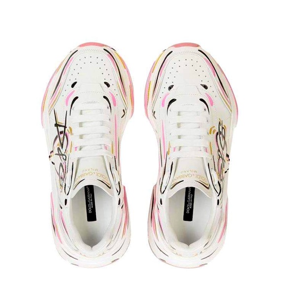 Dolce & Gabbana Hand painted Daymaster low top sneakers - Picture 3 of 9